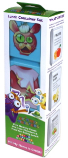 Cheri (pink) Pic 'n' Mix Monster container set